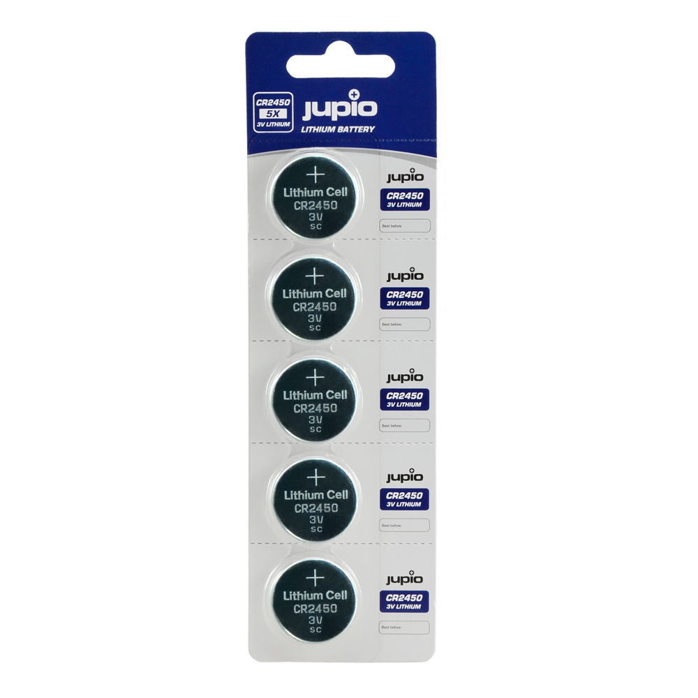 CR2450 3V 5pcs