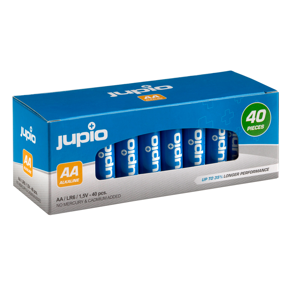 Alkaline AA Batteries Value Box 40 pcs