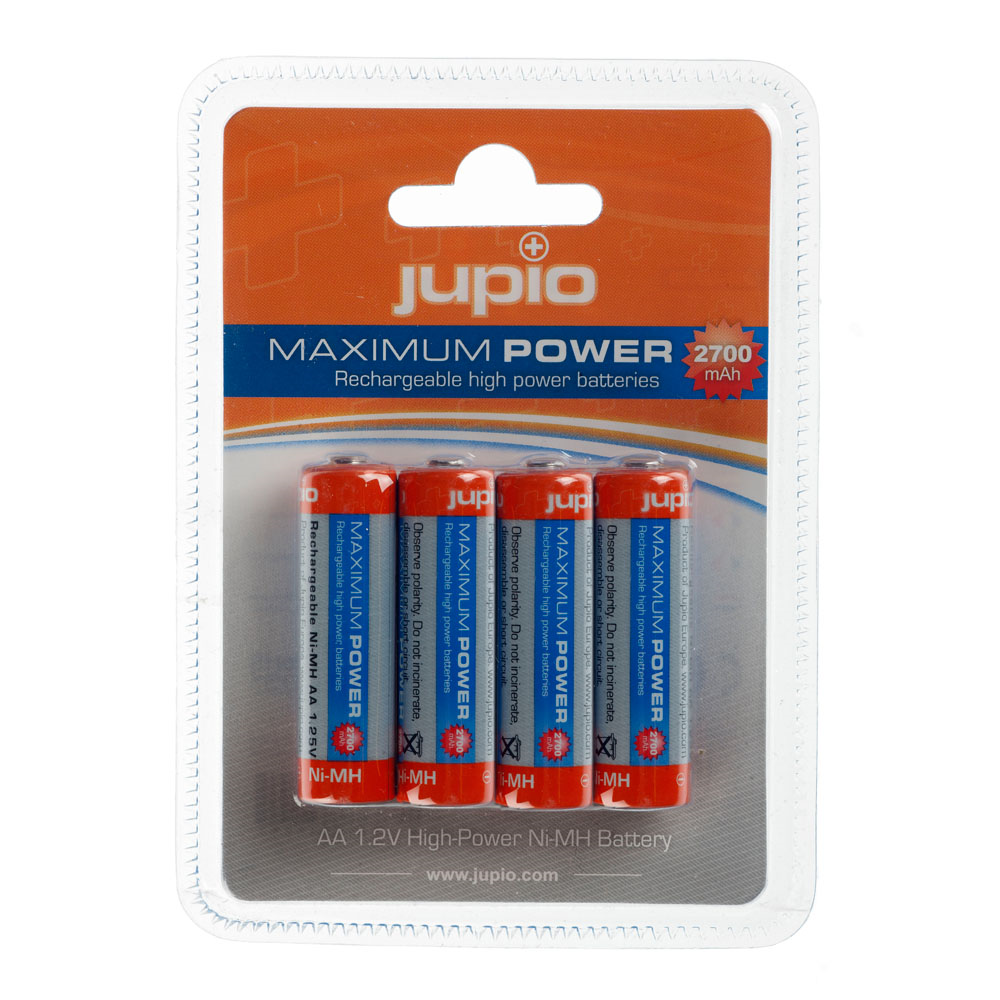 Rechargeable Batteries AA 2700 mAh 4 pcs VPE-10