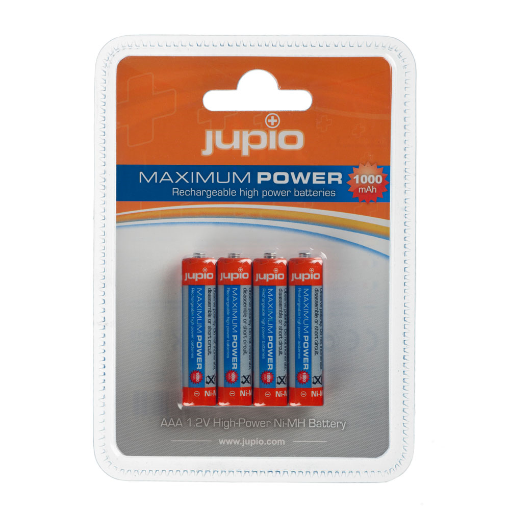 Rechargeable Batteries AAA 1000 mAh 4 pcs VPE-10