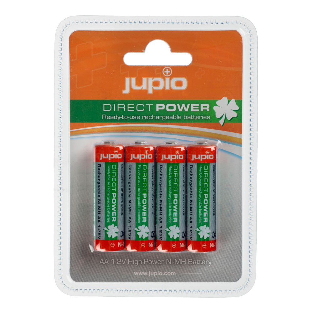 Rechargeable Batteries AA 2100 mAh 4 pcs DIRECT POWER VPE-10
