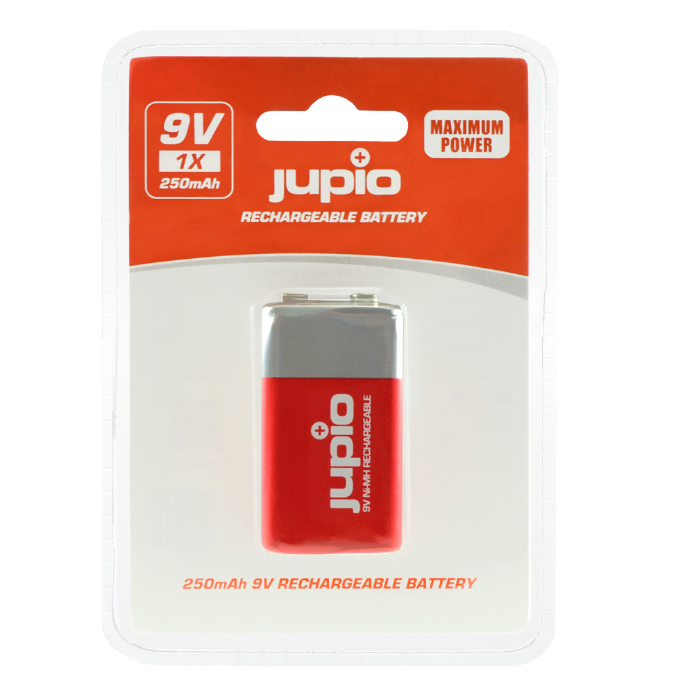 Rechargeable Battery 9V 250mAh 1 pc