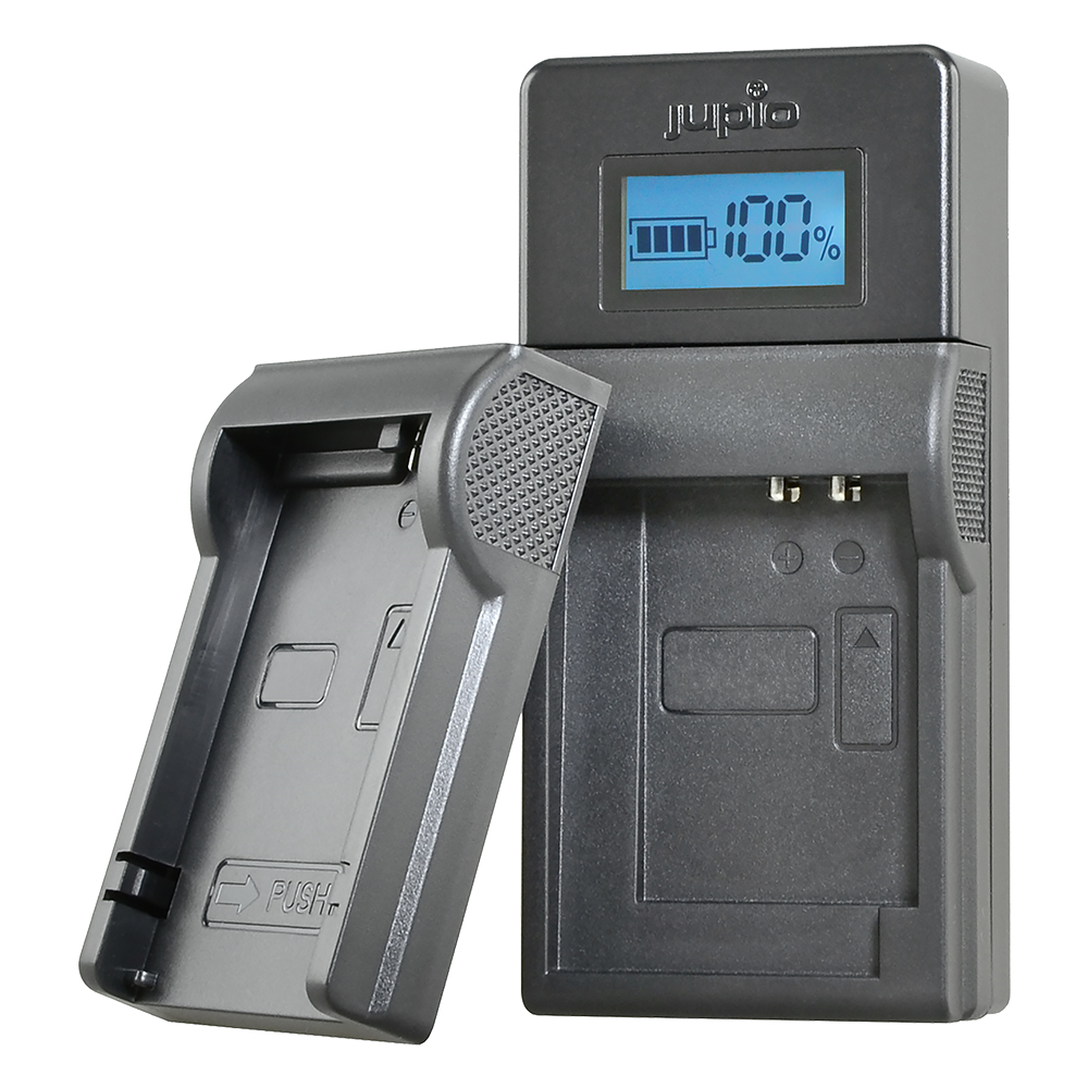 Jupio USB Brand Charger for JVC/Samsung/Sony 3.6V-4.2V batteries