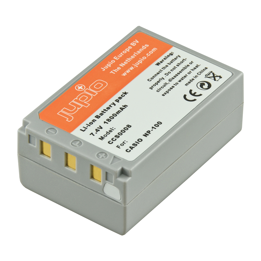 NP-100 for Casio 1800 mAh