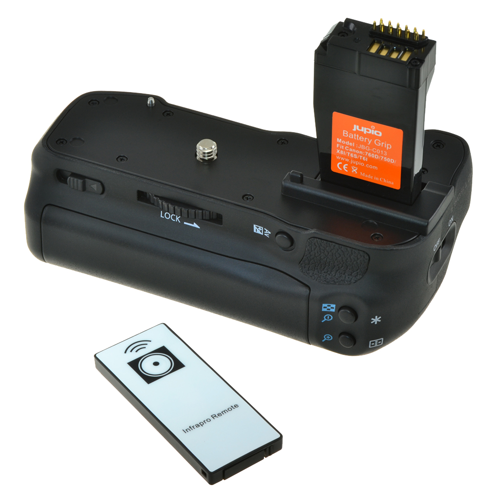 ​B​attery Grip voor Canon EOS 750D/760D/X8i/T6s/T6i