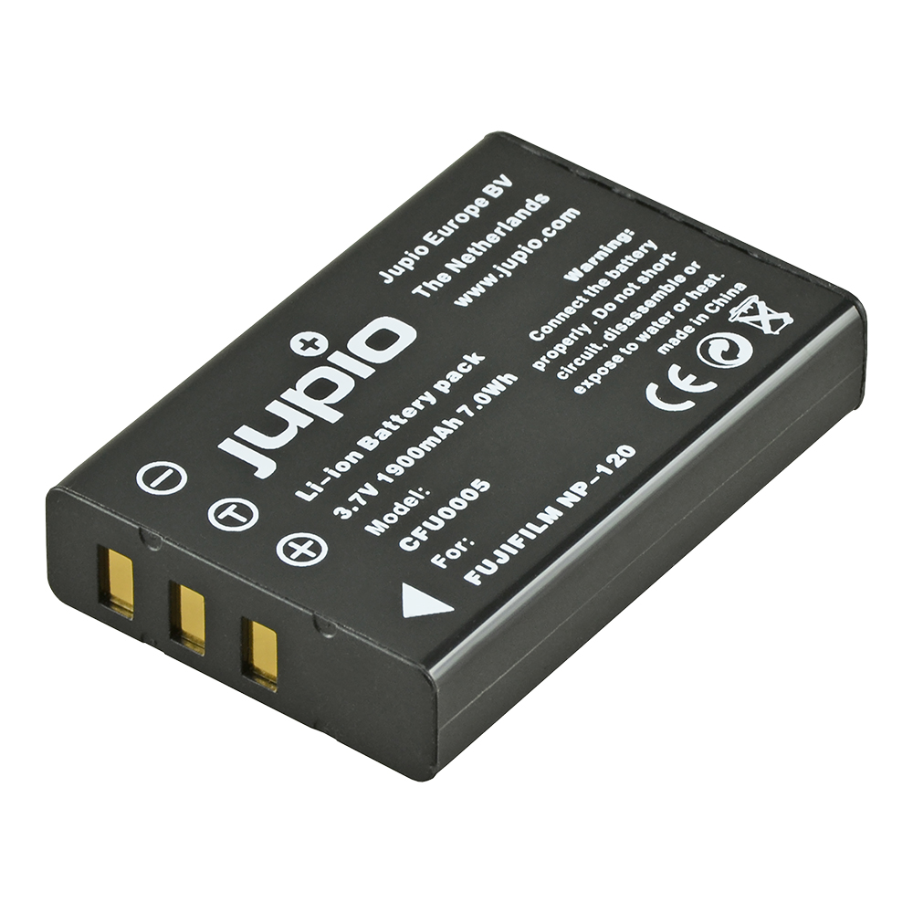 NP-120 for Fuji / DB-43 for Ricoh / D-Li7 for Pentax 1900 mAh