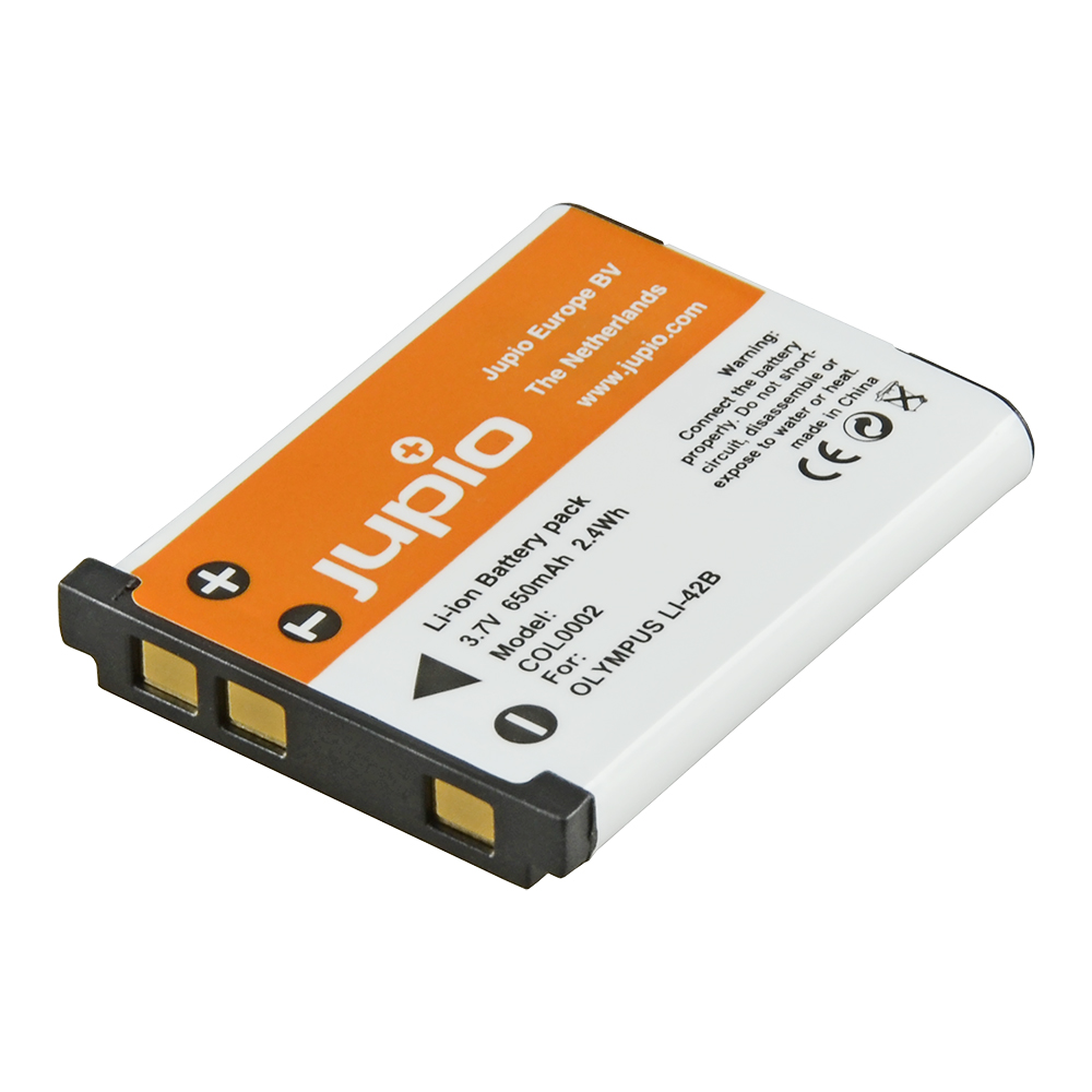 Li-40B / Li-42B / NP45 / D-Li63 / D-Li108 / EN-EL10/ NP-80/ KLIC-7006 / 650 mAh