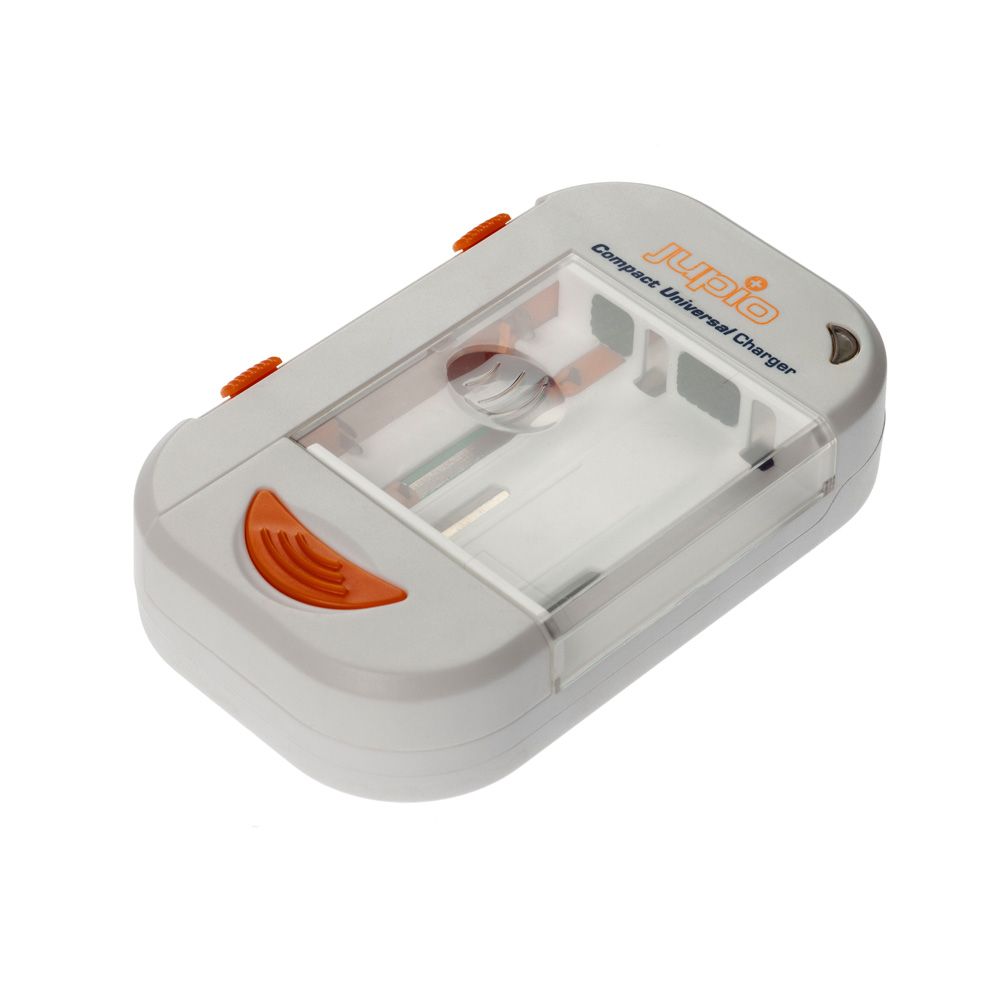 Jupio Compact Universal Charger Li-ion + AA/AAA + USB